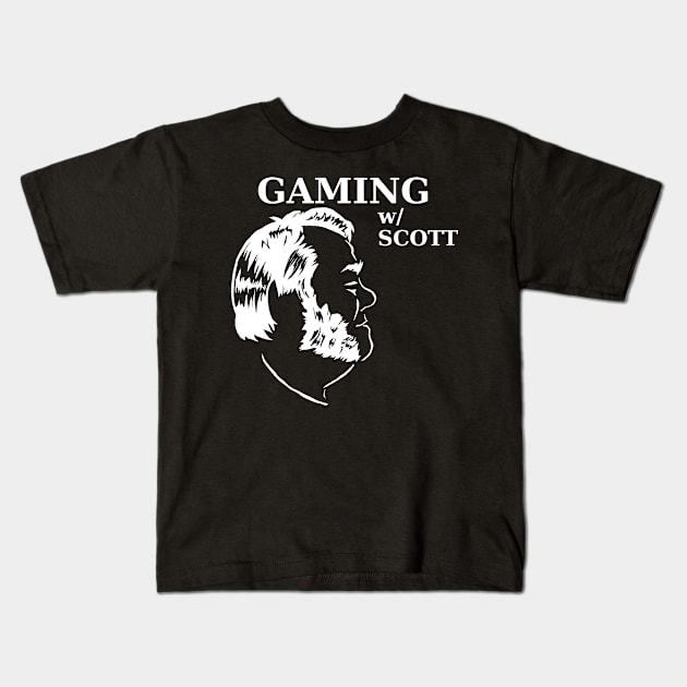 Gaming With Scott Logo Shirt Kids T-Shirt by GamingwScott